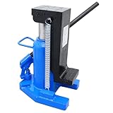 BREVELTION Hydraulic Toe Jack, 10 Ton/20 Ton Lift Capacity Machine Jack, Air Hydraulic Claw Jack for Automotive, Industry, Machinery, Blue