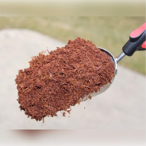 Image of SJ Organics Cocopeat Bricks (Pack of 2 x 1kg) - Premium Sterilized Coco Soil for Potting Mix | Enhanced Aeration for Root Growth | Ideal for Balcony Garden & Flower Pots