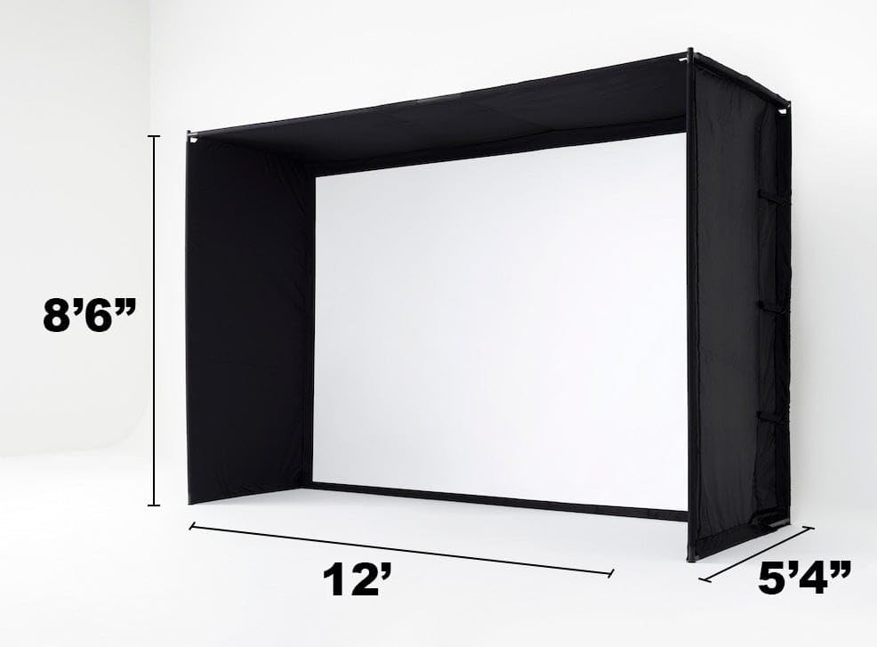 ST MAX Golf Simulator Complete Home Studio Package