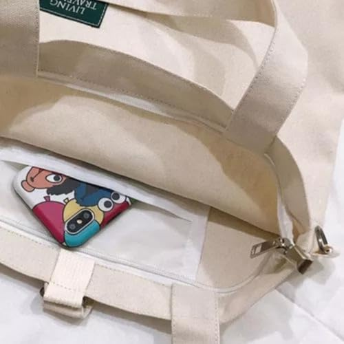 Bolsa Mochila Unissex De Lona Espaçosa Praia Passeio Academia Resistente Multiuso (Preto)