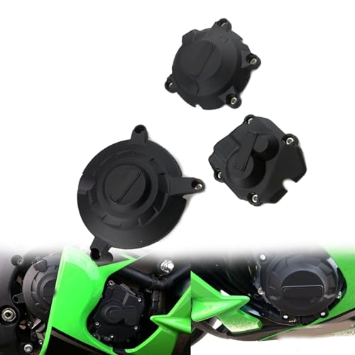 Couverture de moteur Kawasaki ZX10R 2011-2022 protection moto noire