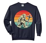 Jesus Bigfoot Sasquatch Christian Faith Bible Verse Baptisms Comfort Colors Adult Sweatshirt