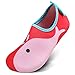 SAGUARO Chaussures d'eau Enfant Bébé Chaussures Filles Garçons Chaussures Aquatiques Chausson pour Piscine et Plage,Dauphin Rouge,20/21