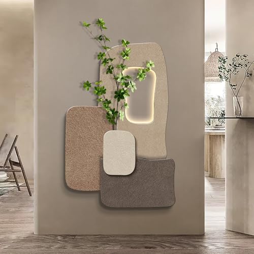 Décoration murale 3D LED pour créer un salon cosy et moderne
