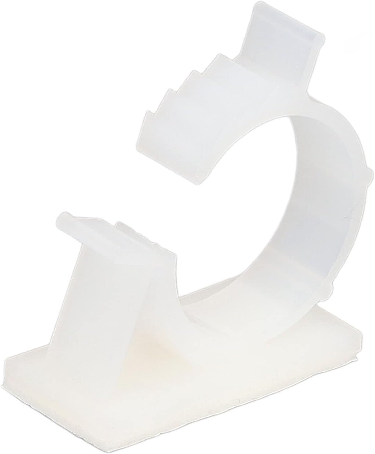 Jonlaki 100PCS Cable Management Clips - SelfAdhesive PA66 Nylon Cord Organizers for Home and Office (YX-1316)