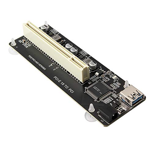 TEITEYER PCIE PCI-E PCI Express X1 to PCI Riser Card Bus Card High Efficiency Adapter Converter USB 3.0 Cable for Desktop PC - Image 4