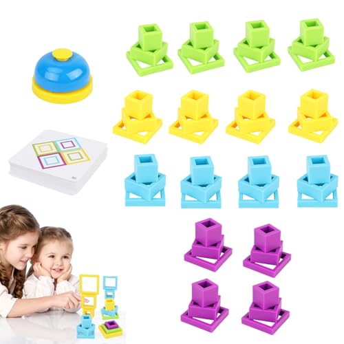 Bloques De Rompecabezas Niño - Juguetes Sensoriales Puzzle con Bloques Coloridos Para La Interacción Padres,Creación Elegante para La Interacción Padres-en Juegos De Mesa Festivos