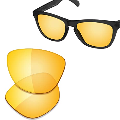 Image of SAUCER Premium Replacement Lenses for Oakley Frogskins LX OO2043 | OO2039 | UV400 Protection, Anti-Scratch, Precise Fit