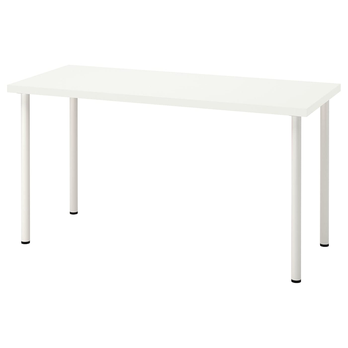 IKEA LAGKAPTEN/ADILS desk, white, 140x60 cm