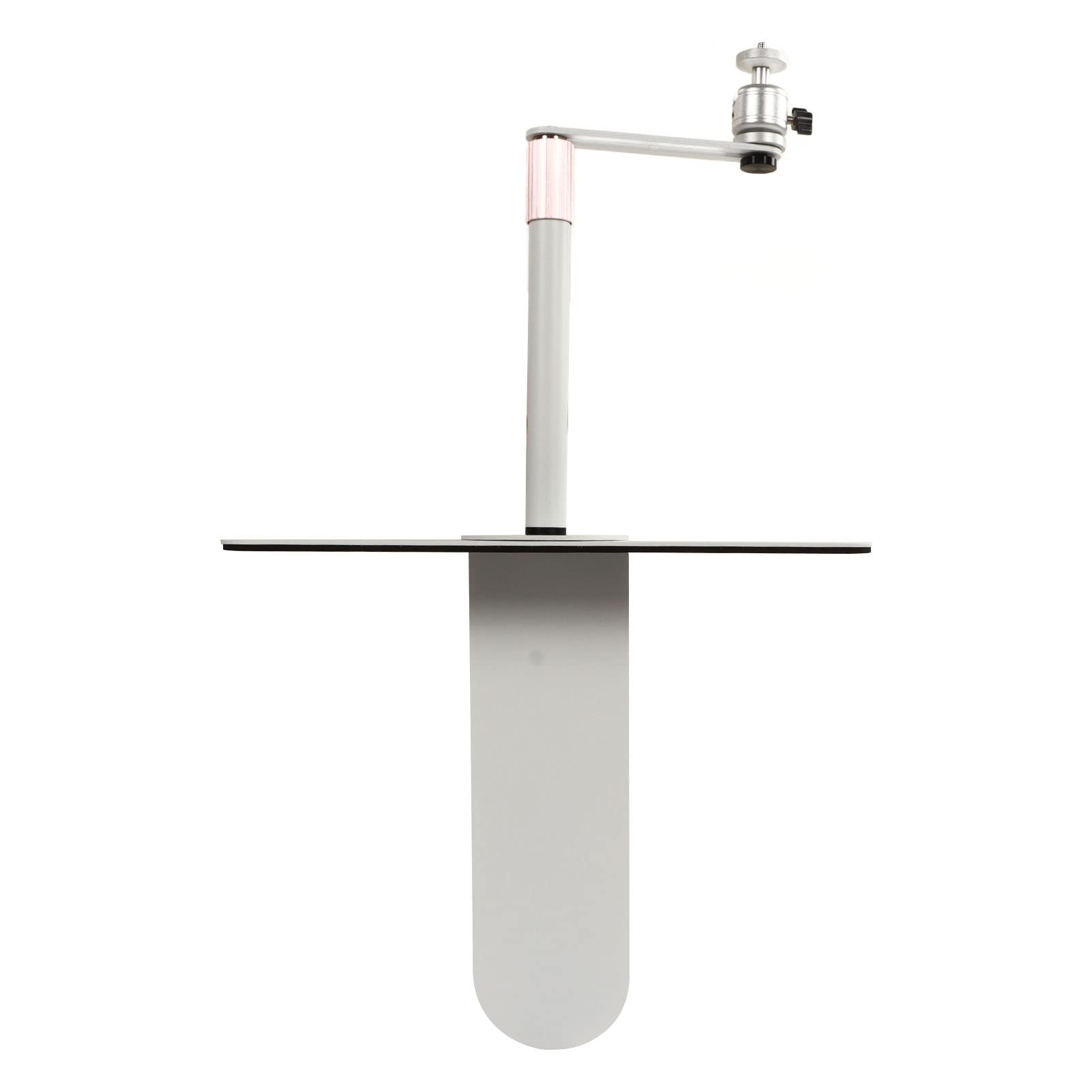 R Projector Stand 24 40Cm Angle Projector Mount 4In Thread for Sofa Bedside White (White)