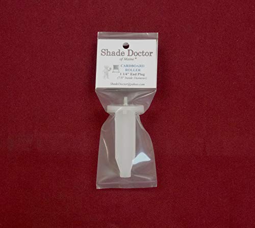 Shade Doctor of Maine 1 1/4 inch Window Shade END Plug and Pin for 7/8 inch Inside Diameter Cardboard Roller from - Thumbnail 3