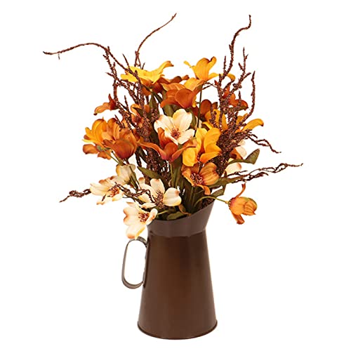Simulation florale d'Halloween et artisanat d'ornement durable