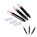 Coobbar 3pcs Nail Polish Corrector Pen Nail Art Polish Corrector Removal Pen With 3pcs Replacement Tips Nail Art Polish Cleanser Remover
