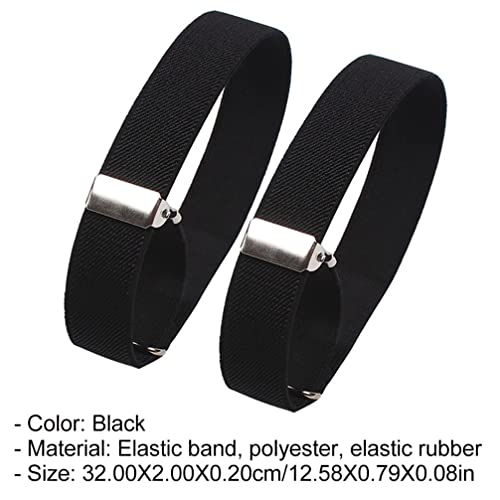 Camiseta Titulares de Manga Braçadeira de Braçadeira: 2 Pares de Camisa de Braço Ajustável de Garras