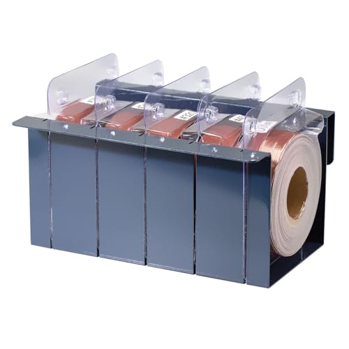 Powartec 4RA2101 rolos de lixa abrasivos em caixa de metal para automotivo/madeira | caixa de lixa c