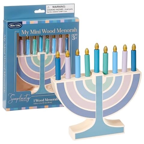 Rite Lite My Play Wooden Menorah Cover