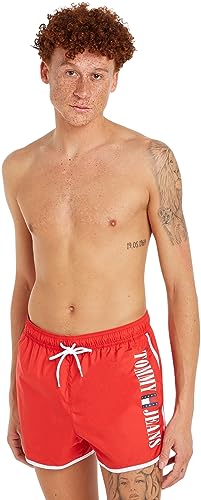 Tommy Hilfiger Herren Sf Runner UM0UM02924 Short Drawstring, Rot (Deep...