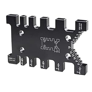 Cdiytool Schwalbenschwanz-Tiefenmessgerät Modell 5-12 mm