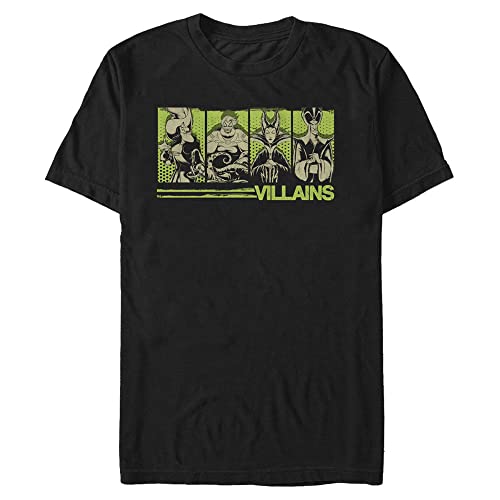 T-shirt Disney Villains grand taille homme noir 3XL vêtements manches courtes