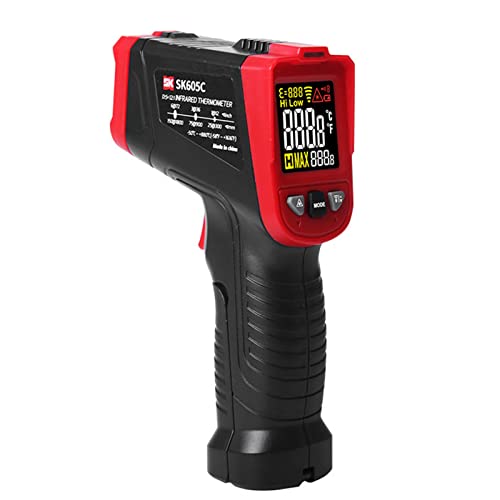 NGCG -50~880? Thermometer Pyrometer Non-Contact Temperature Gauge-Industrial Tools for Cooking-Grill HVAC Engine Digital Thermometer -50~880? Thermometer Pyrometer Non-Contact