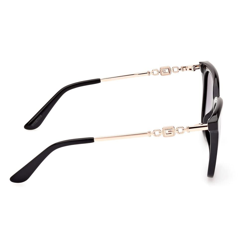 GUESS Unisex Guess Brille Glänzend Schwarz Sunglasses (1er Pack)
