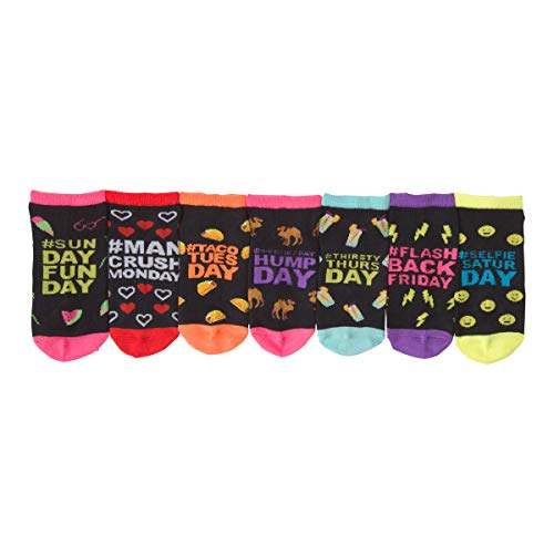 Image of K. Bell women's Fun Food & Drink Low Cut Socks - 6 Pairs - Cool & Cute Novelty Gifts