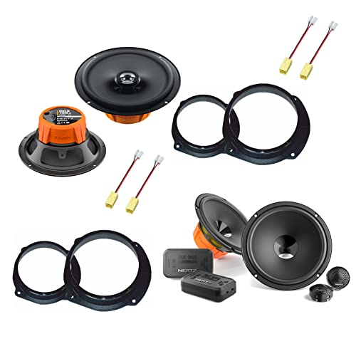 Questo kit è ideale per migliorare l'audio della vostra auto ed è ottimo per l'utilizzo con l'autoradio di serie o una nuova autoradio senza dover aggiungere amplificatori