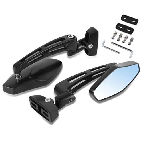 Espejo retrovisor de motocicleta con cristal antirreflejos para GSXR y R1
