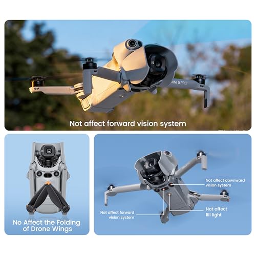 Image of STARTRC Mini 5 pro Lens Hood, Gimbal Cover for DJI Mini 5 Pro, Anti-Glare Sunshade Camera Protector, Quick Release Guard for Gimbal Motor Protection