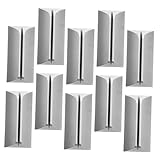 HONMEET 10pcs Adjustable Desk Partition Clamp Plastic Privacy Panel Clip for Office Desk Divider Stable Easy to Install for Workstations and Home Office