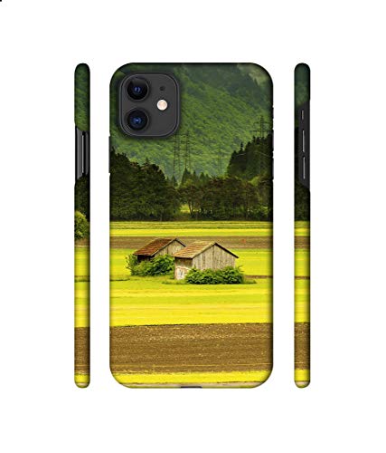Image of Amazon Brand - Solimo Plastic Designer Valley View 3D Printed Hard Back Case Mobile Cover for Apple iPhone 11, Multi-Coloured