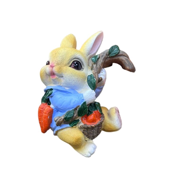 Lapin décoration pot de fleurs suspendu et aquarium original pour intérieur