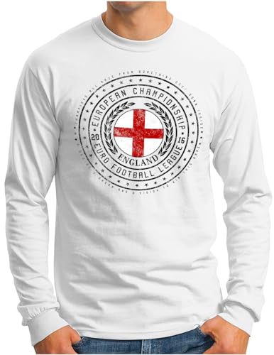 T-shirt manches longues Angleterre homme grande taille S au 4XL
