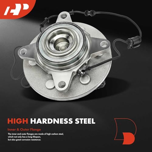A-Premium Front Wheel Bearing and Hub Assembly with ABS & 6-Lug, Compatible with Ford Expedition 2002-2006 & Lincoln Navigator 2002-2006, RWD Only by A-Premium - Image 4