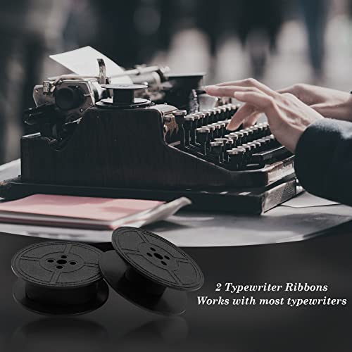 Cinta de máquina de escribir vintage negra 2 unidades miniatura 7