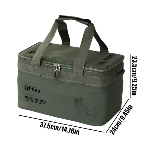 Sac de rangement camping vert pour organiser votre matériel - 5