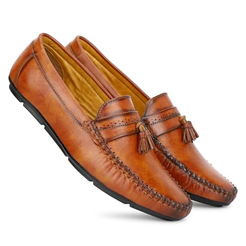 Image of Men's Stylish & Comfortable with Soft Cushioned Insole | Hand-Stitched Design for Trendy | Loafer for Men