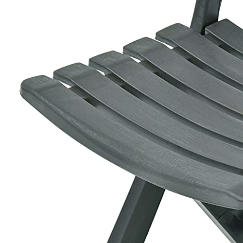 Chaise de jardin pliante stable légère et confortable lot de 2 chaises - 8