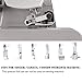 Serger Presser Foot 6pcs Serger Presser Foot Accessory for Singer 14CG754 14SH654 14U555 14U557 Consew 14TU 14hd854 14sh754 Juki Overlock Machine
