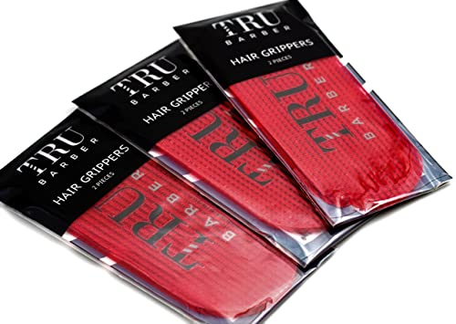 TRU BARBER Hair Grippers, 6 Stück, Haarspange für Friseure und Friseurinnen, Haarteiler, Friseurumhang, für Damen und Herren. Haarklammern, für Friseursalons,