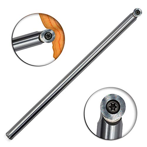 Wood Turning tool Finisher Carbide Tipped Wood Lathe turning bar With 12mm Round