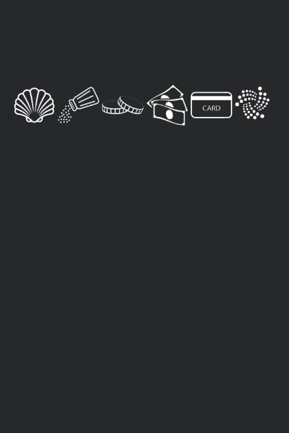 Die Entwicklung des Geldes Trading Kryptowährung: DIN A5 Kariert 120 Seiten / 60 Blätter Notizbuch Notizheft Notiz-Block IOTA, MIOTA, Crypto, Hodl & Blockchain Motive