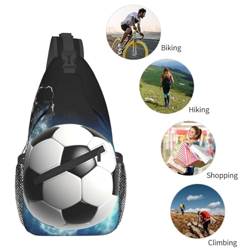 Bolso cruzado deportivo impermeable para hombre y mujer miniatura 6