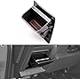 CarQiWireless Interior ABS Black Fuse Box Coin Container Inner Storage Tray Compatible with Subaru XV Crosstrek Forester Outback Legacy Impreza WRX STI Accessories