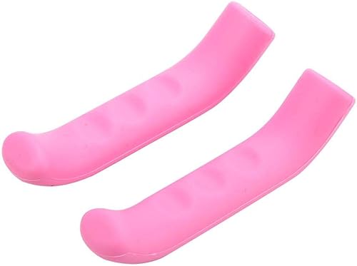 Miniatura 9 de Cubierta de palanca de freno de bicicleta, protector de palanca de freno de bicicleta, accesorio de agarre de bicicleta (rosa oscuro)