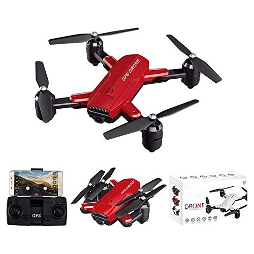 Dron aéreo para adultos con cámara HD 1080P, quadcopter WiFi FPV y video en vivo