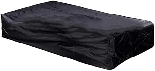Funda impermeable para mesa de futbolín, resistente a los rayos UV, para uso en interiores y exteriores, se adapta a la mayoría de mesas estándar, 163 x 115 x 48 cm, fácil de manejar y almacenar