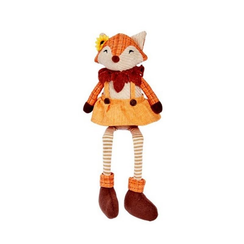 Smart Garden Plush Indoor Decorative Ornament Mrs Fox - Seated - 1 Sent