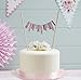 Ginger Ray Floral Fancy Design Party Cake Bunting Topper, Mixed