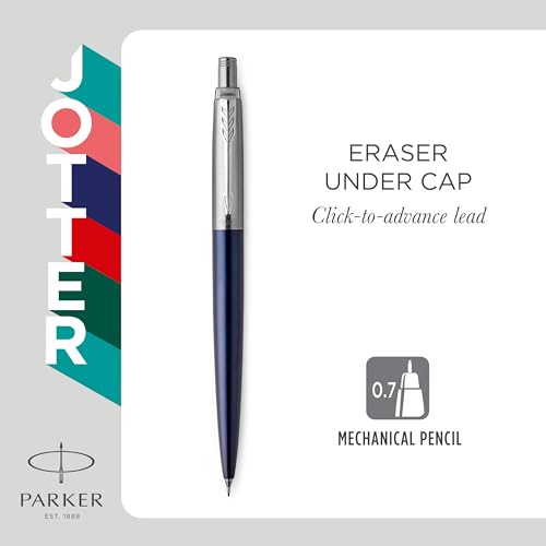 Image of Parker Jotter Originals Trio Pen Gift Set | Ballpoint Pen, Gel Pen & Mechanical Pencil | Made from 55% Recycled Materials* | Perfect Graduation and School Gifts
